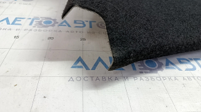 Trunk lid trim Audi A4 B8 08-12 prerest sedan, black, worn