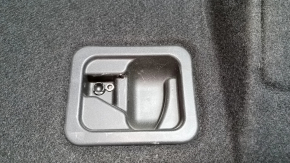 Trunk lid trim Audi A4 B8 08-12 prerest sedan, black, worn