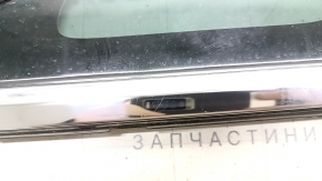 Window blind glass front left Chevrolet Bolt EV 17-23 with chrome molding, scratches on chrome
