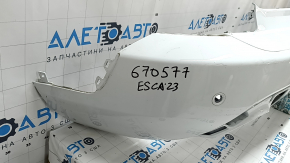 Rear bare bumper Ford Escape MK4 23- for parking sensors without towbar, St-line, white