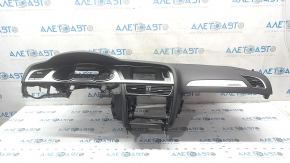 Torpedo front panel without AIRBAG Audi A4 B8 13-16 black rest BANG & OLUFSEN