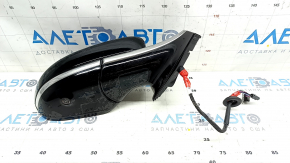 Side mirror right Chevrolet Bolt EV 22-23 7+2 pins, turn signal, heating, camera, BSM, chrome, black