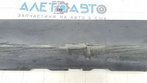 Tesla Model 3 18 left threshold - structure, worn, torn, scratches