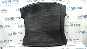 Tesla Model 3 Trunk Carpet 18- Rubber, Black, Scratched