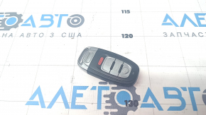 Key Audi A4 B8 08-16 smart 4 buttons, scratches