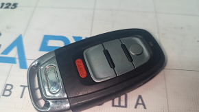 Key Audi A4 B8 08-16 smart 4 buttons, scratches