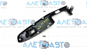 Rear Right Window Regulator Cover Ford Escape MK4 20- Structure