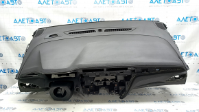 Torpedo front panel with AIRBAG Chevrolet Bolt EV 22-23 black for projection