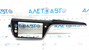 Overlay for monitor, display, navigation Chevrolet Bolt EV 22-23 black gloss, with backlight, broken mount, for polishing
