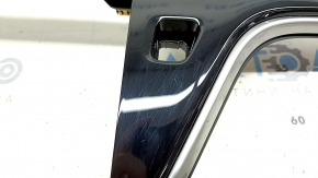 Overlay for monitor, display, navigation Chevrolet Bolt EV 22-23 black gloss, with backlight, broken mount, for polishing