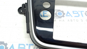 Overlay for monitor, display, navigation Chevrolet Bolt EV 22-23 black gloss, with backlight, broken mount, for polishing