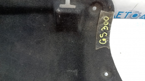 Trunk lid trim Lexus GS300 GS350 GS430 GS450h 06-11 black, scuffs, cracks