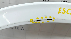 Front right wing arch trim Ford Escape MK4 23- white, broken guide, scratches