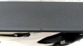 Door trim card front right Ford Escape MK4 23- black, St-line, armrest leather black with red stitching, molding black gloss carbon, scratches, cleaning