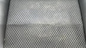 Passenger seat Ford Escape MK4 23- with airbag, mechanical, combined leather + cloth, black with red stitching, dry-cleanable