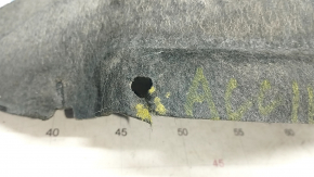 Rear right fender liner Honda Accord 23 - torn, dented