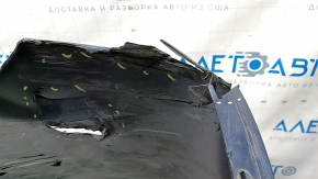 Bare rear bumper Honda Accord 23 - for parking sensors, blue, torn, tears, broken fasteners, scratches