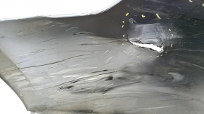Bare rear bumper Honda Accord 23 - for parking sensors, blue, torn, tears, broken fasteners, scratches