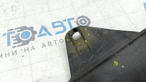Honda Accord 23 rear bumper lip - gloss black, no fragment, broken fasteners, scratches