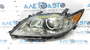 Front left headlight complete Lexus ES300h ES350 13-15 prerest xenon + LED DRL, for polishing