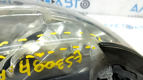 Front right headlight complete Lexus ES300h ES350 13-15 dorest xenon + LED DRL, sand, cobweb, for polishing