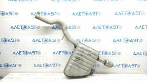 Muffler rear part barrel left Jaguar F-Pace X761 17- 3.0t