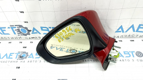 Side mirror left Lexus ES300h ES350 13-18 14 pins, BSM, backlight, turn signal, red, scratches, scratches on turn signal glass
