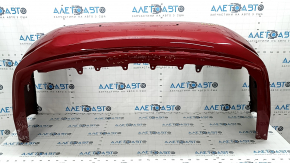 Bare rear bumper Lexus ES300h 13-18 for parking sensors, red, scratches, crack in mount, dented, broken