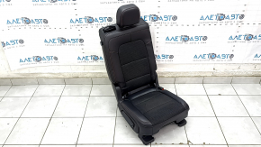 Right rear seat Ford Escape MK4 23- without airbag, combined leather + cloth, black with red stitching, rusty runners, dry cleaning, scratch