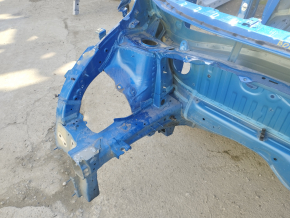 Front right quarter Chevrolet Bolt EV 22-23 on the body, blue