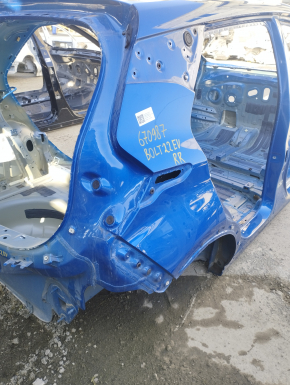 Quarter wing rear right Chevrolet Bolt EV 22-23 on the body, blue