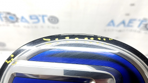 Radiator grill emblem grill Lexus ES300h 13-18 blue sand, air on edge