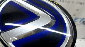 Radiator grill emblem grill Lexus ES300h 13-18 blue sand, air on edge