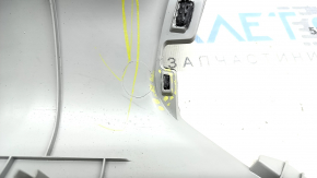 Front pillar trim left Chevrolet Bolt EV 22-23 gray with black insert, broken mount