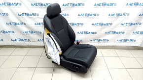 Passenger seat Honda Accord 23- without airbag, electric, heated, leather black, shot