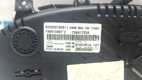 Instrument cluster Jeep Renegade 15-18 pre-rest large display, 100k
