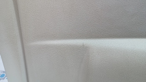 Lower trunk door trim Dodge Grand Caravan 11-20 gray, plastic turned white, scratches, abrasion