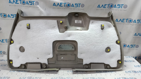 Lower trunk door trim Dodge Grand Caravan 11-20 gray, plastic turned white, scratches, abrasion