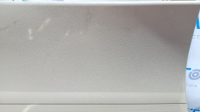 Jeep Compass 11-16 tailgate trim brown, scratches, plastic turned white, abrasions, broken fastener