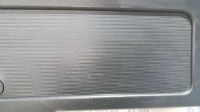 Lower tailgate trim Jeep Patriot 11-17 black 2 fasteners broken, scratches