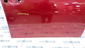 Bare door front right Lexus ES300h ES350 13-18 red 3R1, made, painted 0.35