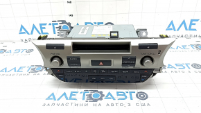 Radio tape recorder with climate control Lexus ES300h ES350 13-18 scratches, worn