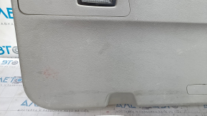 Subaru b9 Tribeca light gray trunk door trim, scuffs, scratches, broken fastening