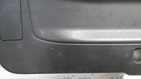 Lower tailgate trim Nissan Pathfinder 13-20 black, scratches, without plug