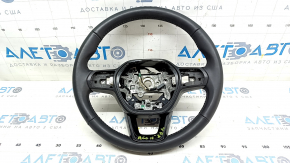 Naked steering wheel Honda Accord 23 - black leather, scratches