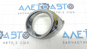 Left fog light frame Lexus ES300h ES350 13-15 pre-rest chrome, broken fastening