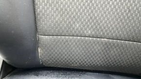 Driver's seat Ford Escape MK4 23- without airbag, electric, combined leather + cloth, black with red stitching, right runner does not work, tear, for dry cleaning