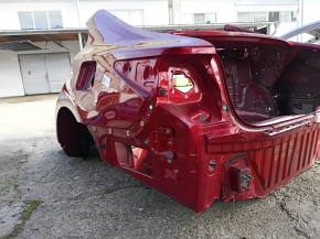 Quarter wing rear left Lexus ES300h ES350 13-18 on the body, red, made, pokes