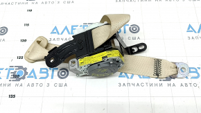 Seat belt rear left Lexus ES300h ES350 13-18 beige, dry cleanable