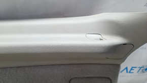 Lower trunk door trim Lexus RX350 RX450h 10-15 gray, scratches, abrasions, needs cleaning